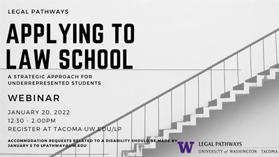 (WEBINAR) Applying to Law School:  A Strategic Approach for Underrepresented Students