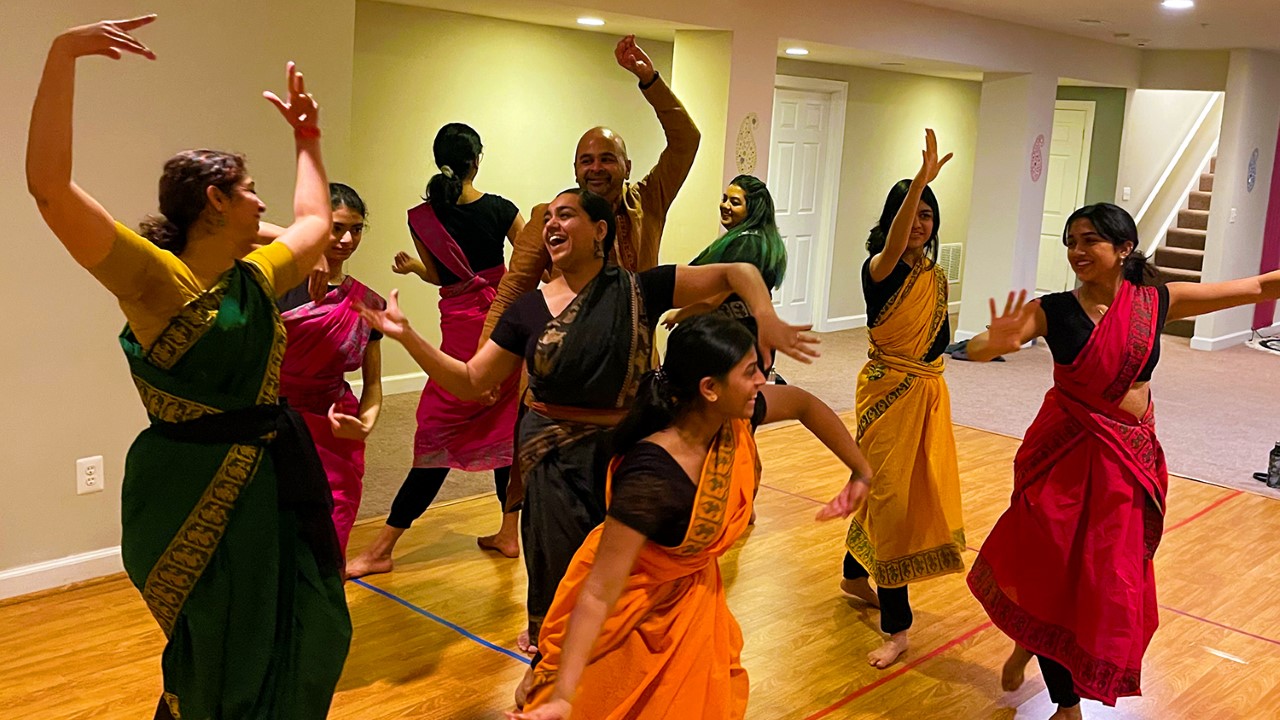 Classical Indian Dance Class Event Photo