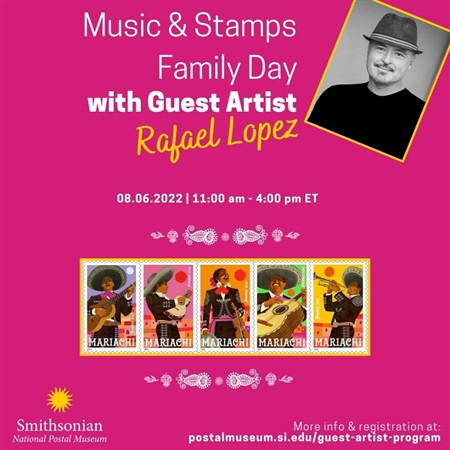 Music & Stamps Family Day with Guest Artist Rafael Lopez