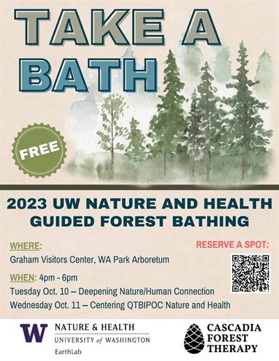 Guided Forest Bathing with Cascadia Forest Therapy