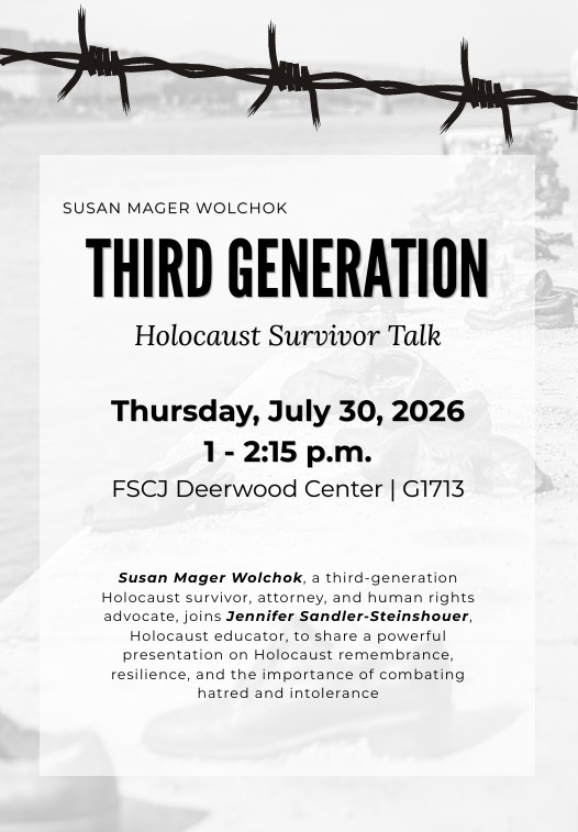 Third Generation Holocaust Survivor Talk