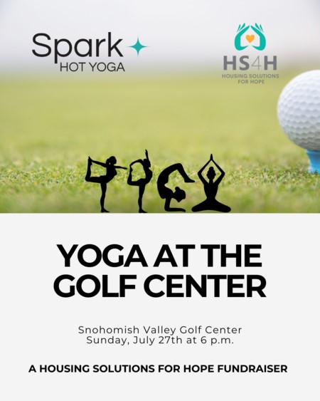 Yoga at the Golf Center - Housing Solutions for Hope Guild & Spark Hot Yoga