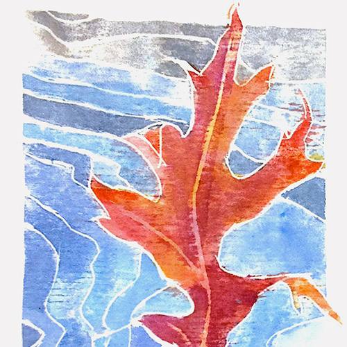 White-Line Woodblock Printing