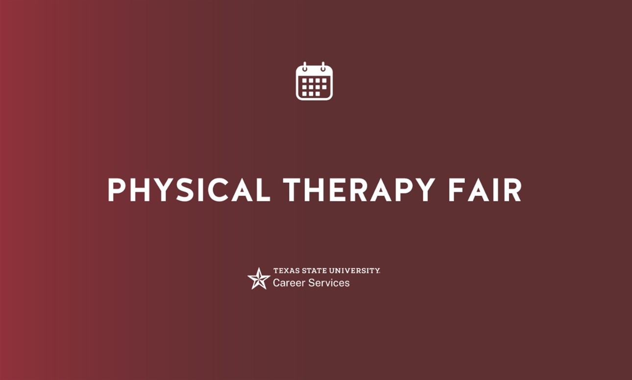 TXST Physical Therapy Fair