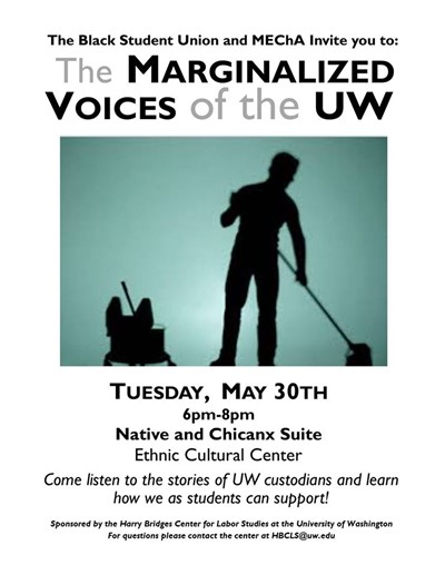 Panel: The Marginalized Voices of the UW