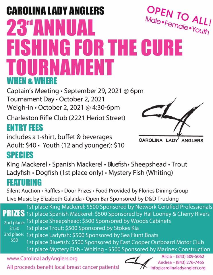 23rd Annual Fishing For The Cure Tournament
