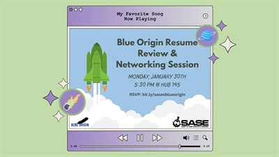 Blue Origin Resume Review & Networking Session