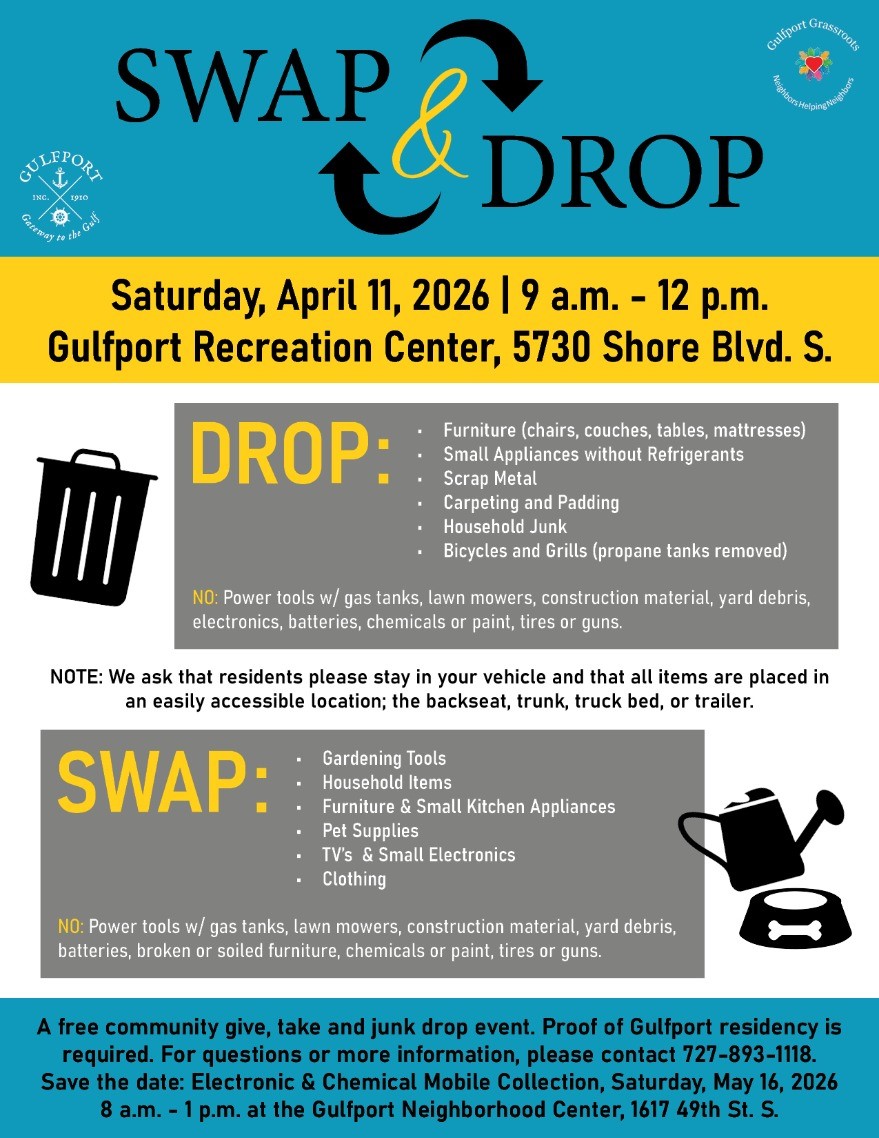 Swap & Drop Flyer
