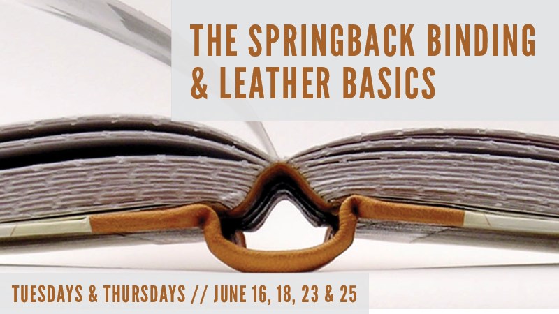 The Springback Binding and Leather Basics The Springback Binding and Leather Basics