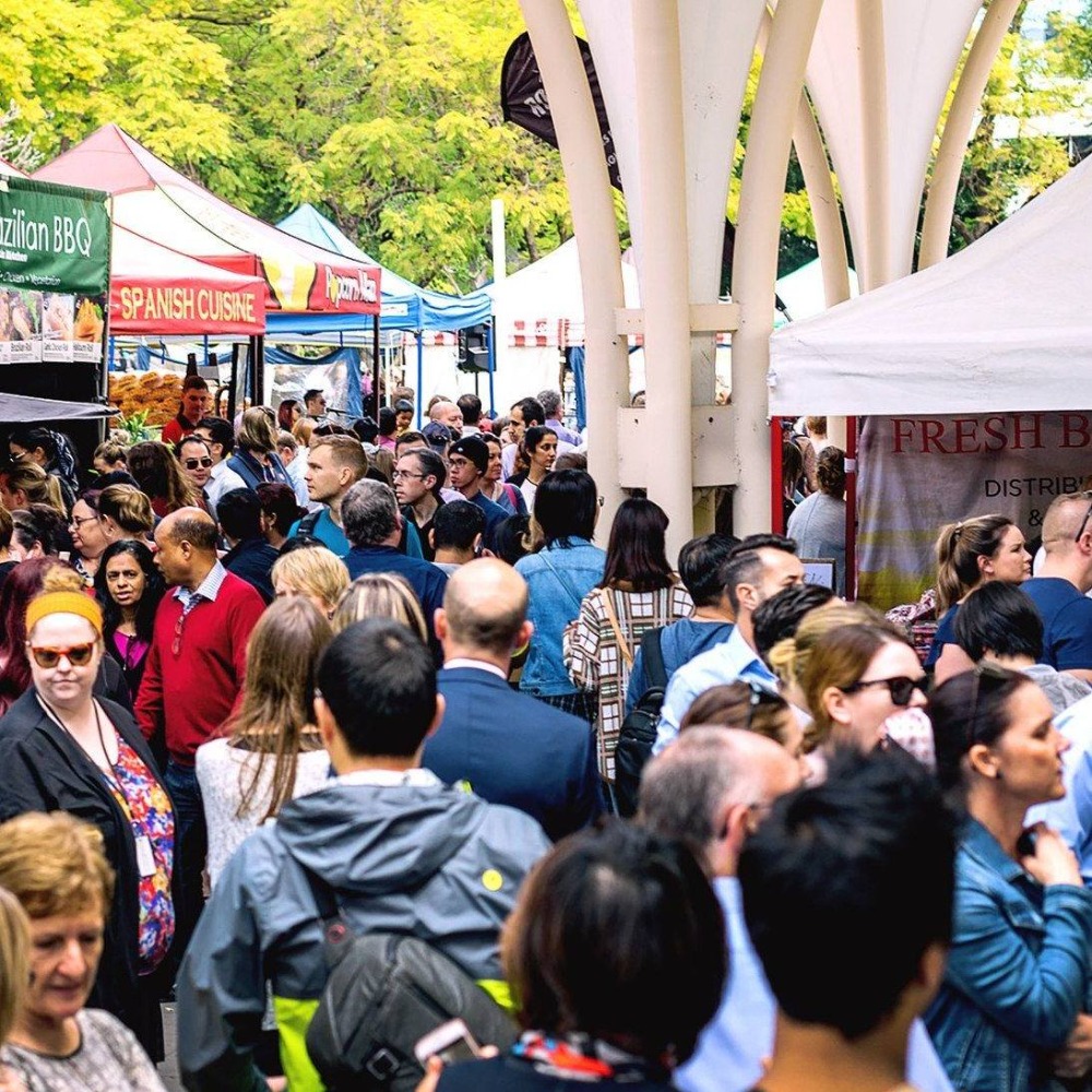 Brisbane City Markets - Cathedral Square