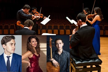 Curtis On Tour: Curtis String Sextet featuring Benjamin Beilman, violin, Milena Pajaro-van de Stadt, viola and Oliver Herbert, cello