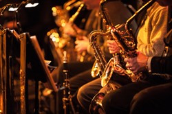 TXST Jazz Ensemble at the Eddie Durham Jazz Festival, Utah Hamrick, director