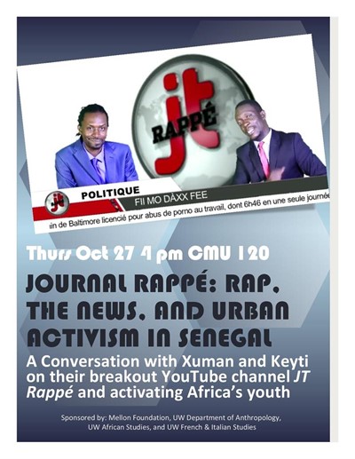 Journal Rappé: Rap, the News, and Urban Activism in Senegal