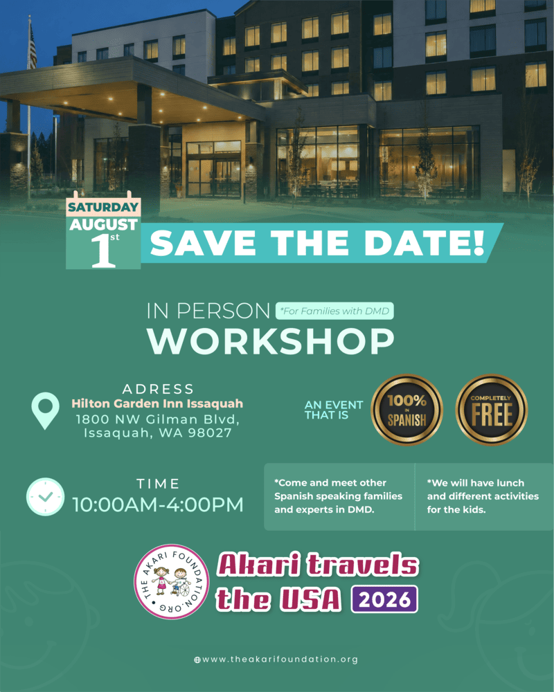 In-Person Workshop for Spanish-Speaking Families With Duchenne Muscular Dystrophy