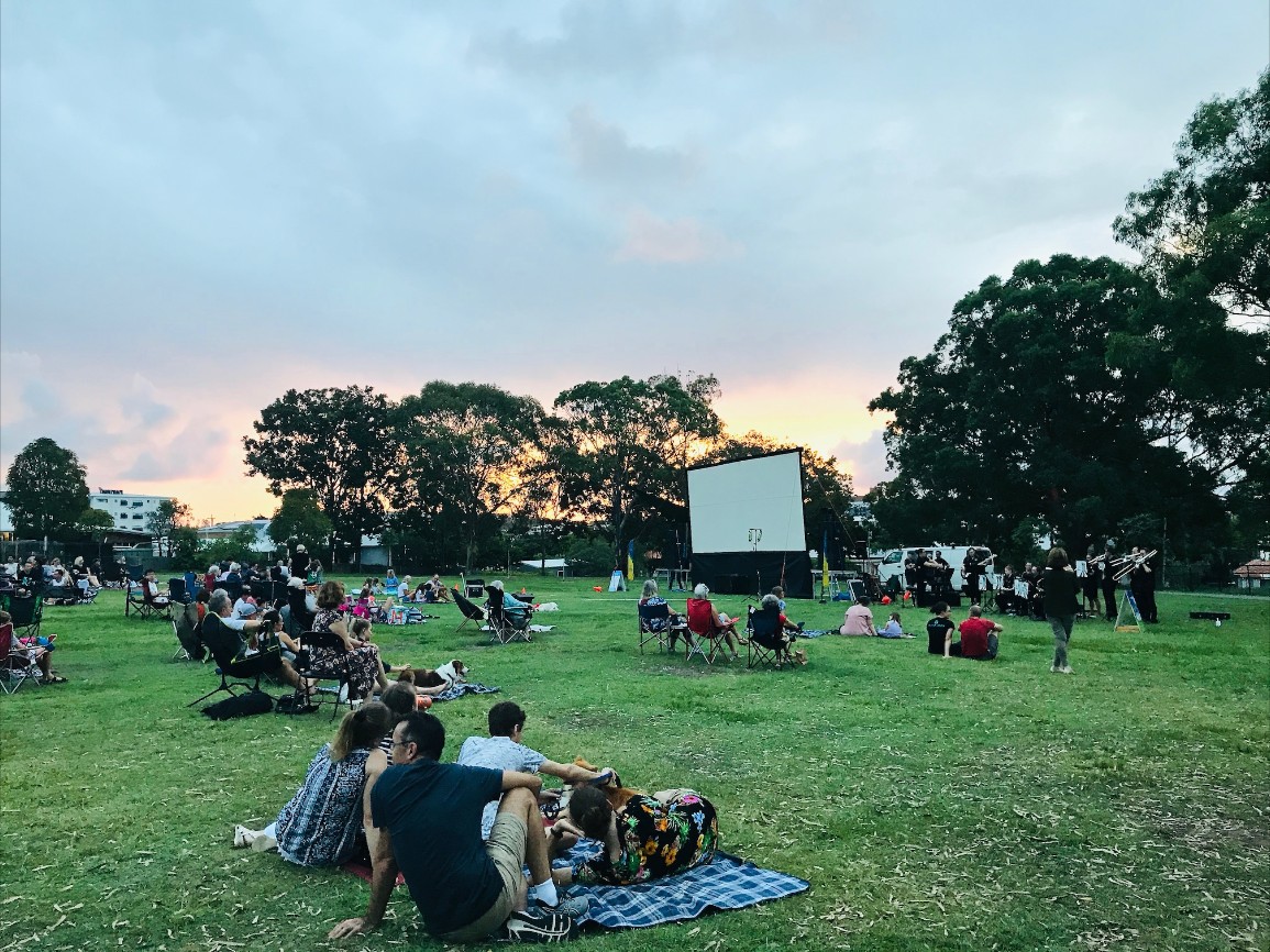 Bands in Parks: Outdoor Cinema in the Suburbs