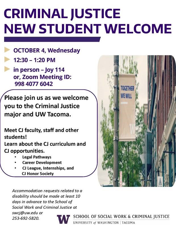 CJ New Student Welcome