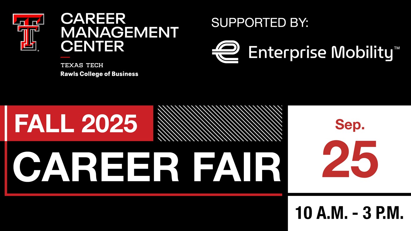 Fall 2025 Rawls Career Fair supported by Enterprise Mobility
