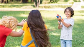 Water Gun Cup Game