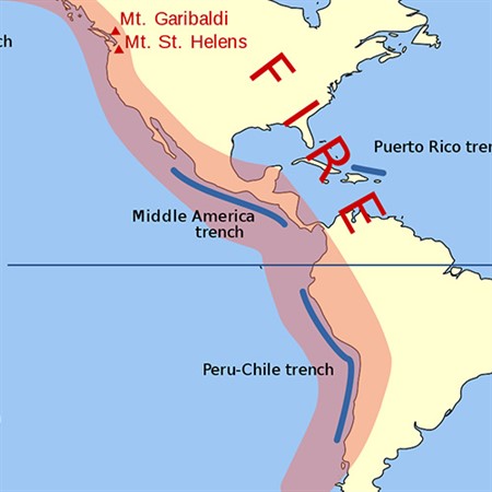 The Pacific Ring of Fire: A Geologic Overview