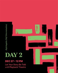 Kwanzaa at ACM:  Kujichagulia - Let Your Story Be Told