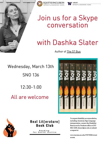 Real Lit[erature] Skype Q+A with Author of The 57 Bus, Dashka Slater