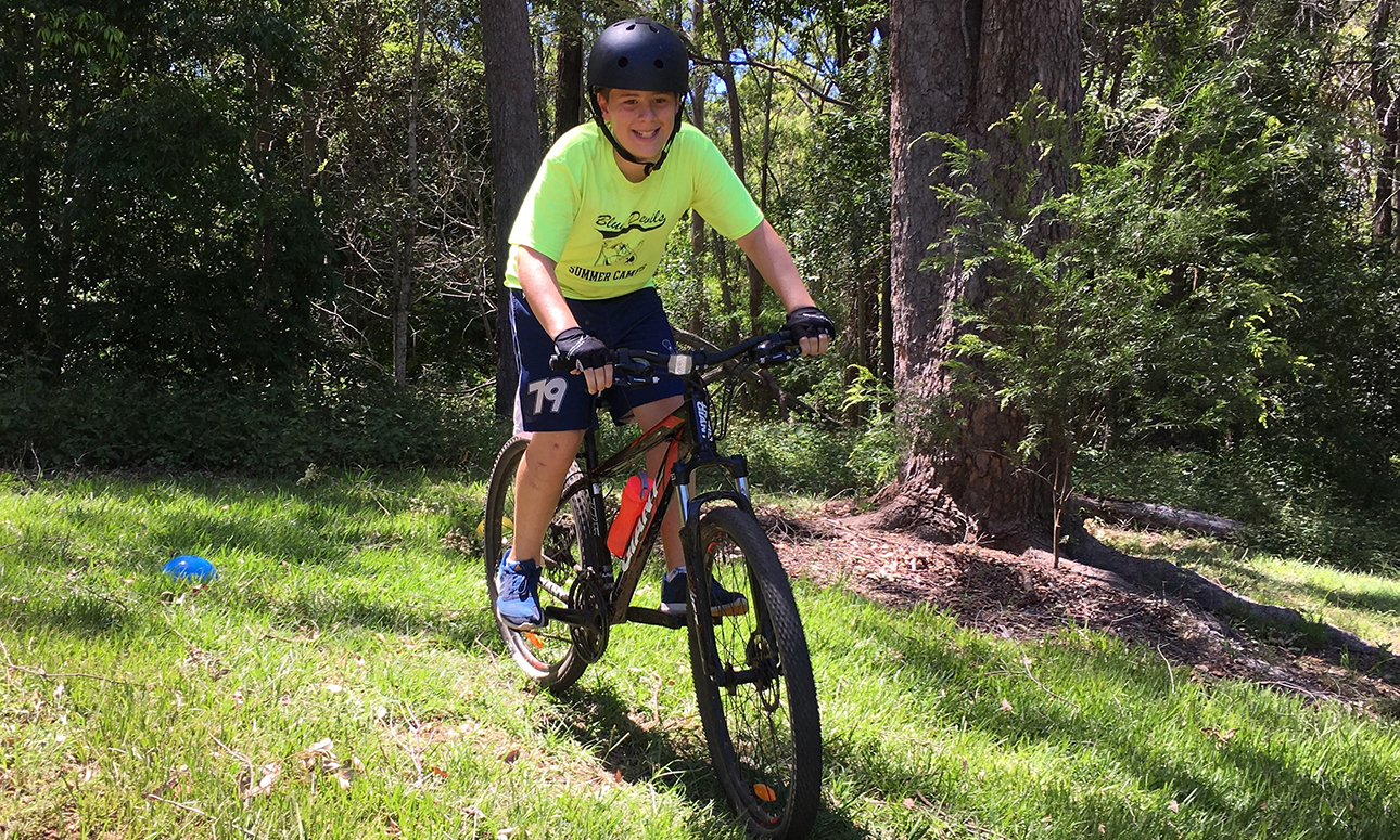 Intermediate junior mountain bike skills