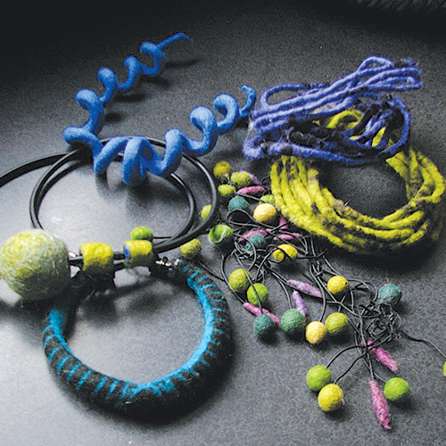 Felted Jewelry - In Person