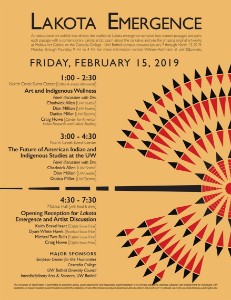 Event Calendar | Comparative History of Ideas | University of Washington:  NEW LOCATIONS - Creating Survivance: Art and Indigenous Wellness