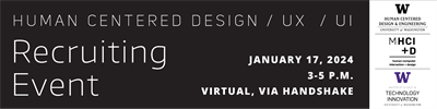Employer Registration: UX/UI/Human Centered Design 2024 Virtual Recruiting Night