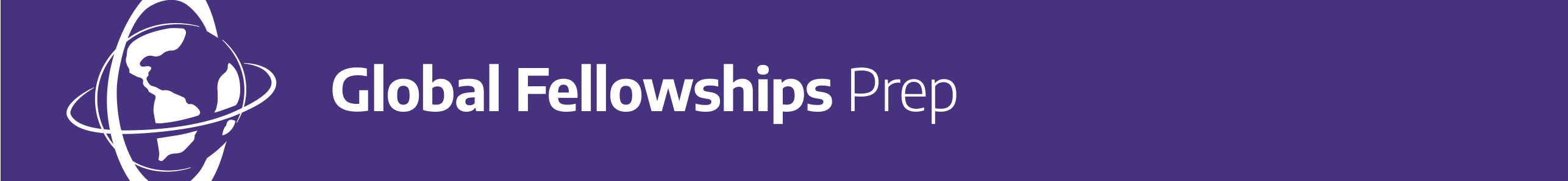 GFP Conversations: Choosing your Activity for your Global Fellowship (sign-up here)