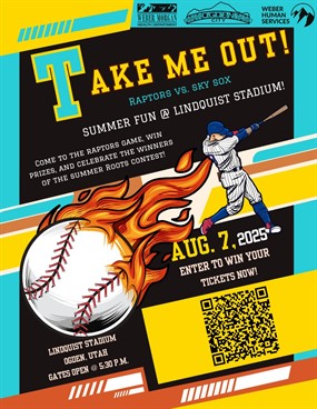 FREE Tickets to the August 7th Ogden Raptors Game
