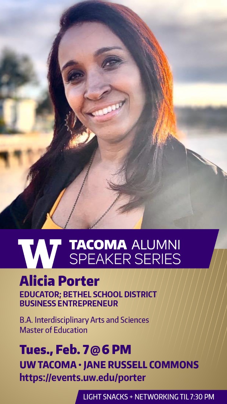 Alumni Speaker Series featuring Alicia Porter '08, '10