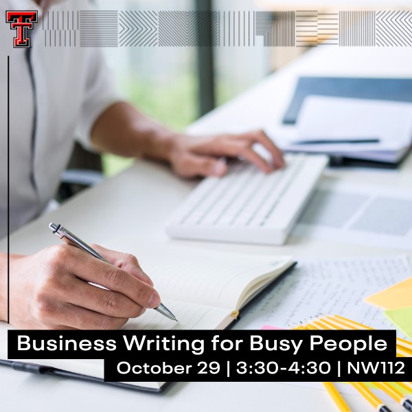 "Business Writing for Busy People" Workshop