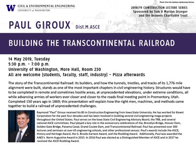 Construction Lecture Series: Building The Transcontinental Railroad