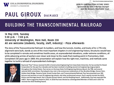Construction Lecture Series: Building The Transcontinental Railroad