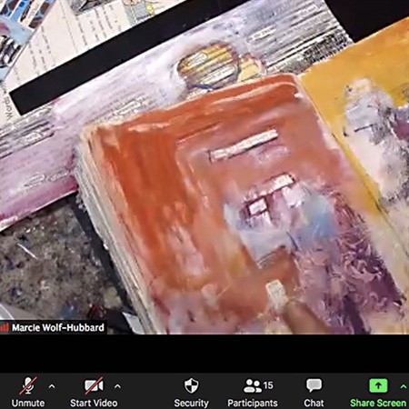 Teaching the Visual Arts to Adults on Zoom