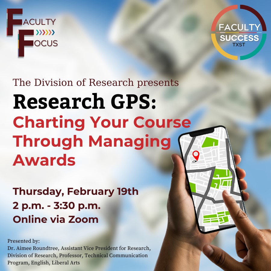 Research GPS: Charting Your Course Through Managing Awards
