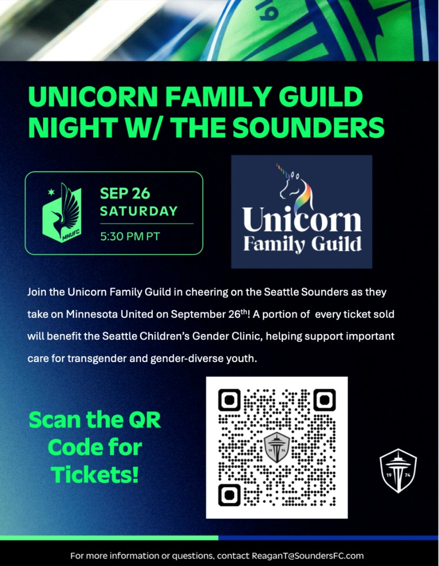 Unicorn Family Guild Night w/ the Sounders
