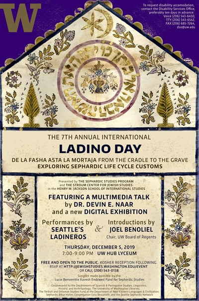 7th Annual International Ladino Day