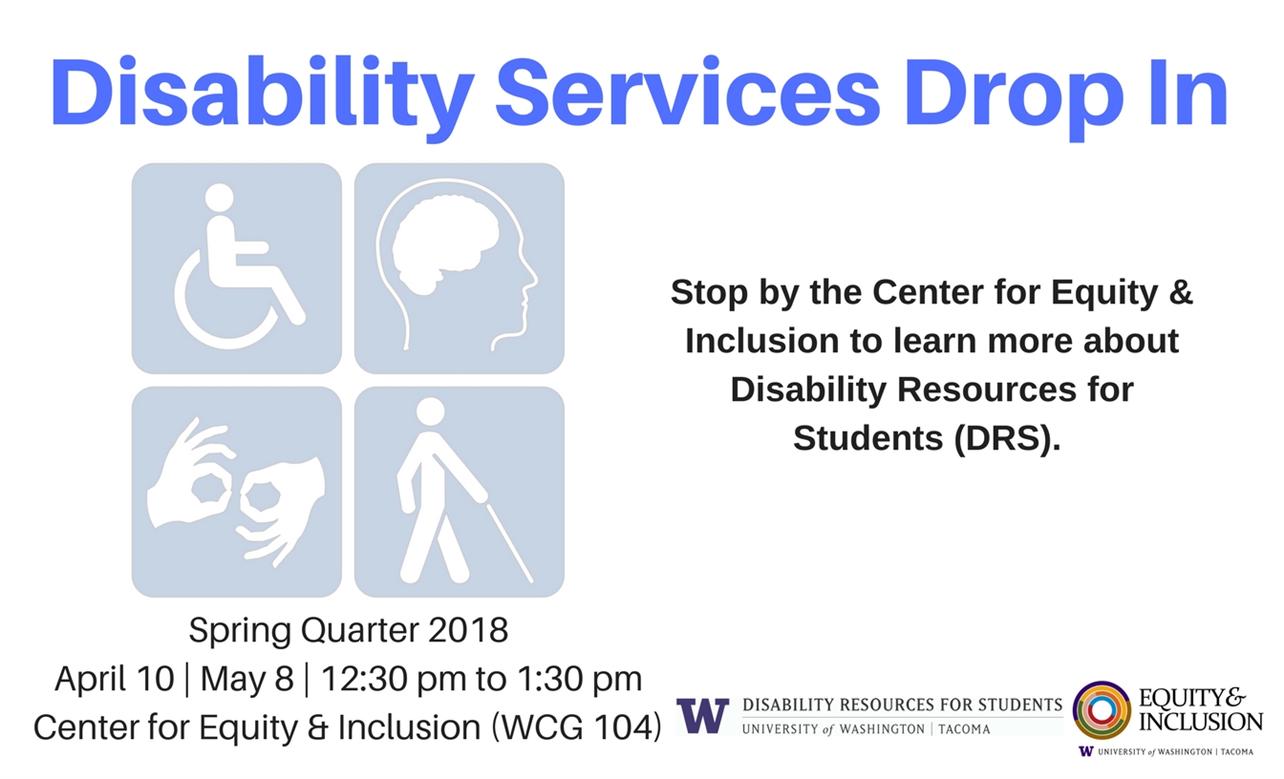 Disability Services Drop In