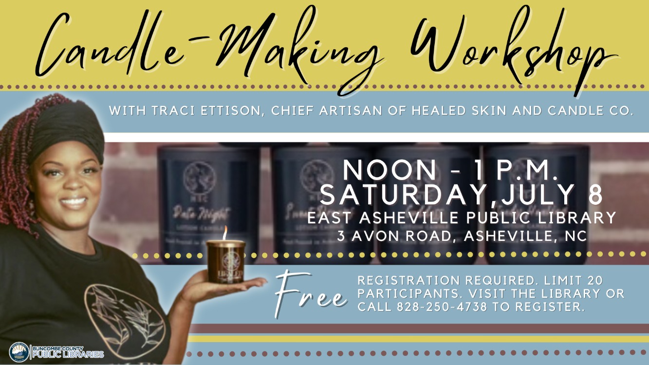 Candle-Making Workshop with Flowstate artist in residence Traci Ettison Candle-Making Workshop with Flowstate artist in residence Traci Ettison