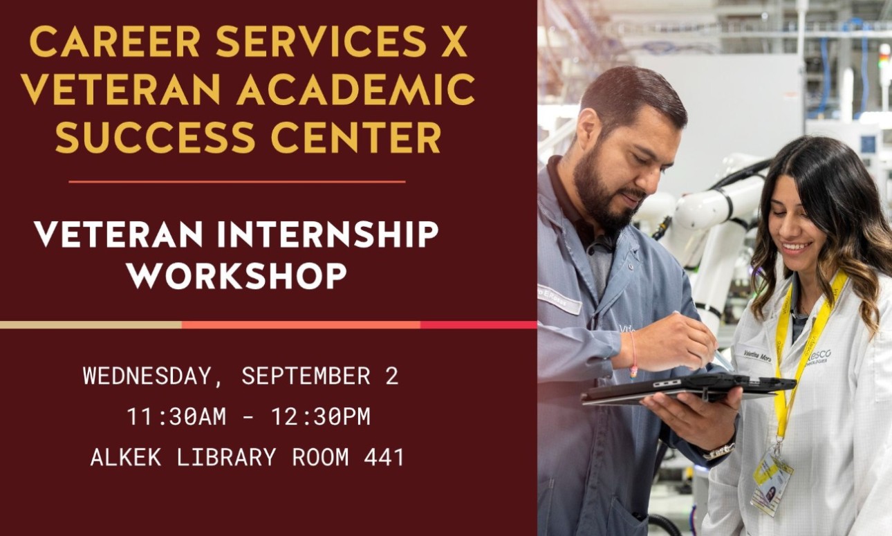 Veteran-Specific Internship Workshop