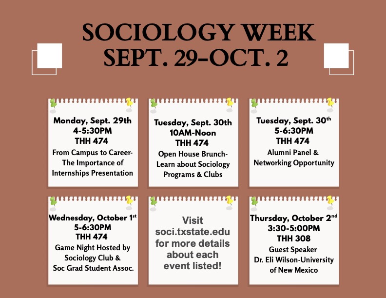 Sociology Week: From Campus to Career - The Importance of Internships Presentation