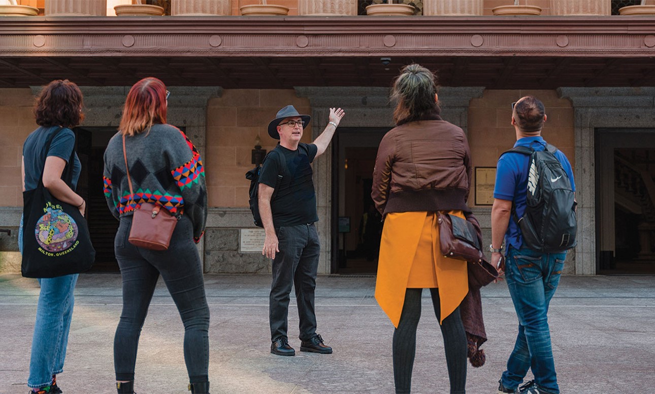 Auslan interpreted Brisbane City Hall Tour