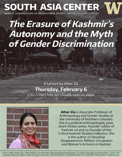 The Erasure of Kashmir’s Autonomy and the Myth of Gender Discrimination - Ather Zia