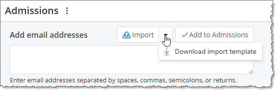 Import contacts into All Contacts