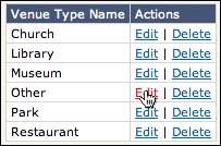 Editing a custom field value