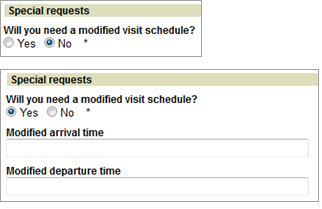 Conditional question display