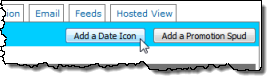 Clicking Add a Date Icon