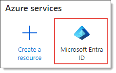 Select Azure Active Directory